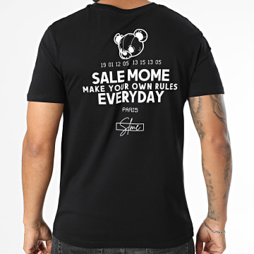 Sale Môme Paris - Tee Shirt Everyday Noir Blanc