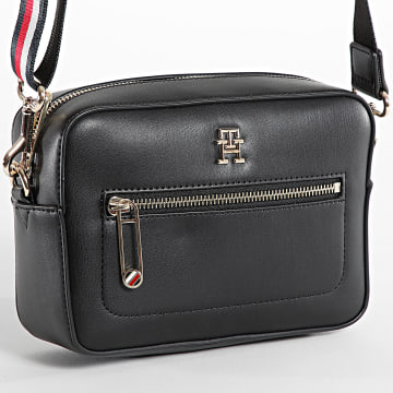 Tommy Hilfiger - Sac A Main Femme Iconic Tommy Camera 5864 Noir