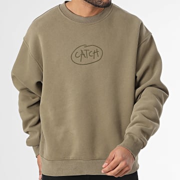 Ikao - Sweat Crewneck Vert Kaki