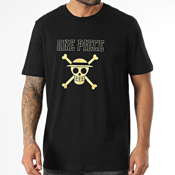 One Piece - Oversize Tee Shirt Large Hybrid 2 Negro Oro