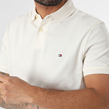 Tommy Hilfiger - Polo Manches Courtes 1985 7770 Blanc