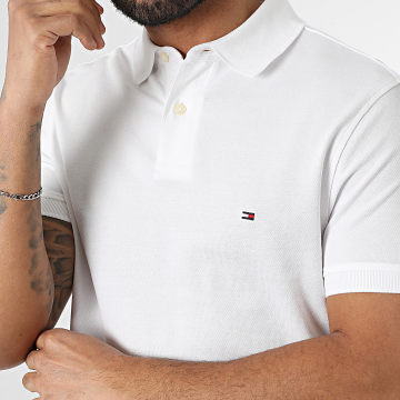 Tommy Hilfiger - Polo Manches Courtes Core 1985 6881 Blanc