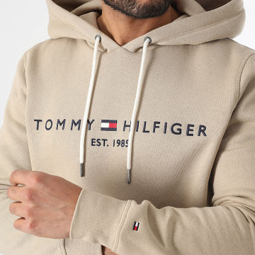 Tommy Hilfiger - Sweat Capuche Tommy Logo 1599 Beige