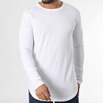 Frilivin - Tee Shirt Manches Longues Blanc