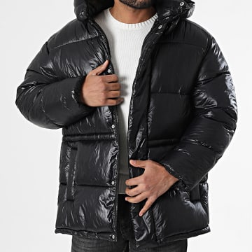 Jack And Jones - Doudoune Capuche Green Point Noire