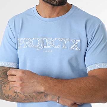 Project X Paris - Tee Shirt 2310059 Bleu Clair