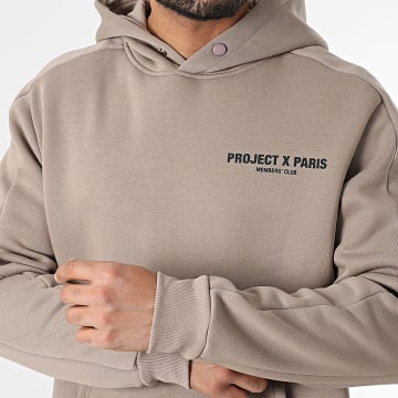 Project X Paris - Sweat Capuche 2422052 Taupe