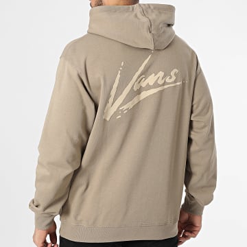Vans - Sweat Capuche Loose Dettori 00K4J Beige Foncé