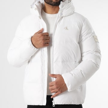 Calvin Klein - Doudoune Capuche 5946 Blanc
