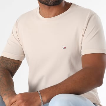 Tommy Hilfiger - Tee Shirt Slim Stretch 0800 Beige