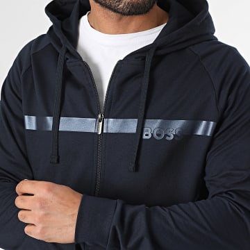 BOSS - Sweat Zippé Capuche Authentic 50527451 Bleu Marine