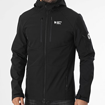 Comme Des Loups - Veste Zippée Capuche Wolf Trail Noir