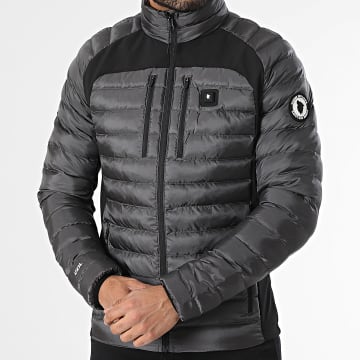 Comme Des Loups - Doudoune Chauffante Springs Gris Anthracite