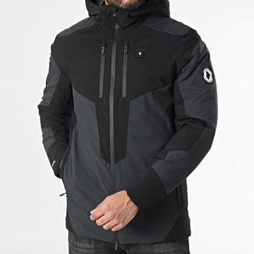 Comme Des Loups - Parka Chauffante Chamonix 2 Gris Anthracite Noir