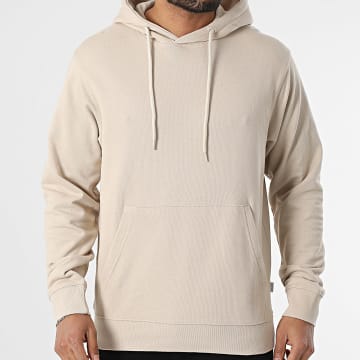 Jack And Jones - Sweat Capuche Charge Beige