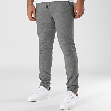 Mackten - Chino-Hose Grau meliert