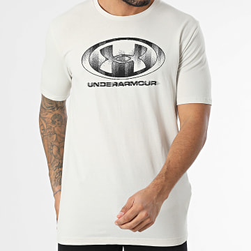 Under Armour - Tee Shirt Glitch Logo 1386810 Beige