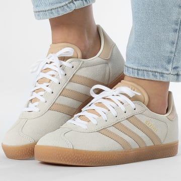 Adidas Originals - Baskets Femme Gazelle J IH7506 Cream White Magic Beige Gum3