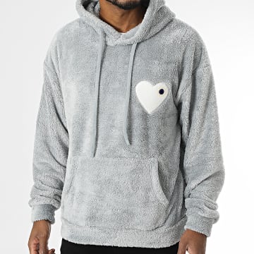 Sweat à capuche imprimé Mi Amore ADJ