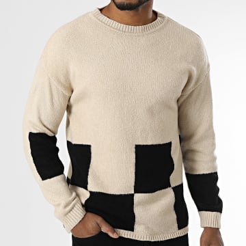 Ikao - Pull Beige Noir