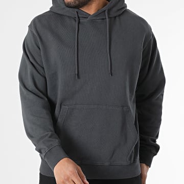 Jack And Jones - Sweat Capuche Oversize Charge Faded Gris Anthracite
