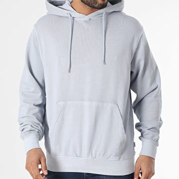 Jack And Jones - Sudadera con capucha oversize Charge Faded Azul claro
