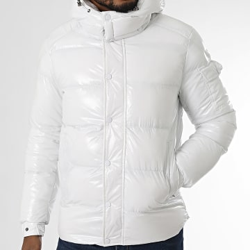 KZR - Doudoune Capuche Blanc