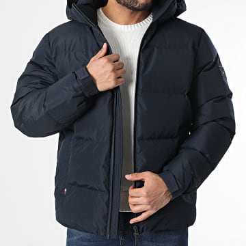Tommy Hilfiger - Doudoune Capuche Gore-Tex 6577 Bleu Marine