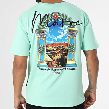 Zelys Paris - Tee Shirt Oversize Omaroc Vert