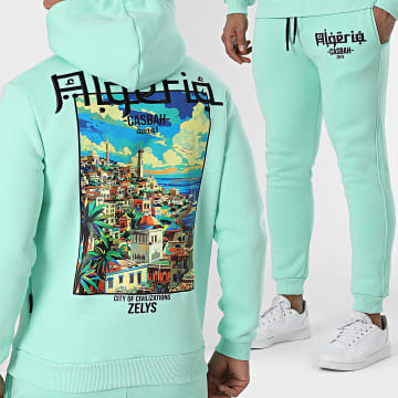 Zelys Paris - Ensemble De Survetement Casbah Vert