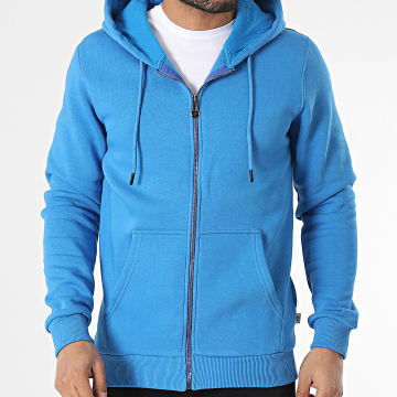 Armita - Sweat Zippé Capuche Bleu Roi