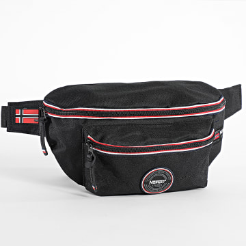 Geographical Norway - Zwart Teal Banana Tas