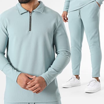 Ikao - Tuta da ginnastica blu chiaro