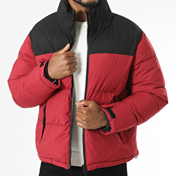 Kymaxx - Doudoune Rouge Noire