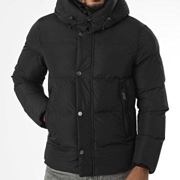 Kymaxx - Doudoune Capuche Noire