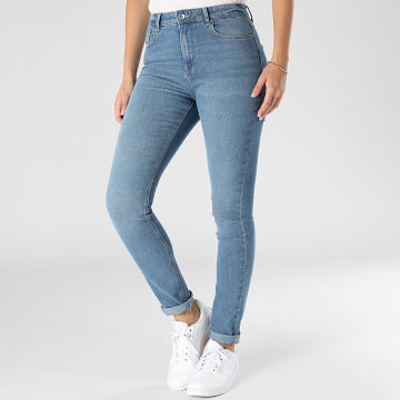 Only - Vaqueros pitillo de mujer Druna Denim azul