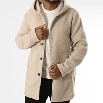 Uniplay - Veste Longue Capuche Beige