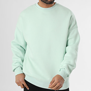Classic Series - Sudadera de cuello redondo verde menta
