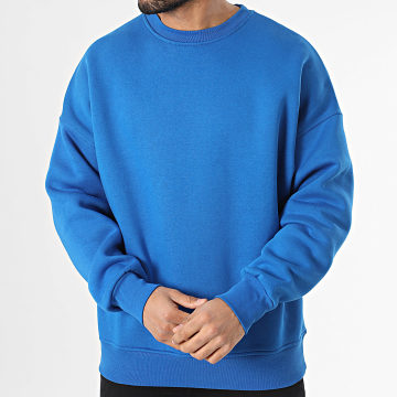 Classic Series - Sudadera azul de cuello redondo