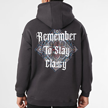 Classic Series - Sudadera Gris Carbón