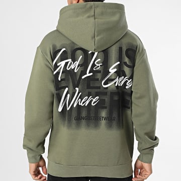Classic Series - Sweat Capuche Vert Kaki