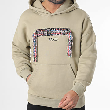 Classic Series - Sudadera con capucha verde caqui claro