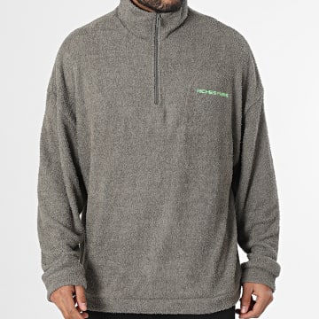 Classic Series - Sweat Col Zippé Gris
