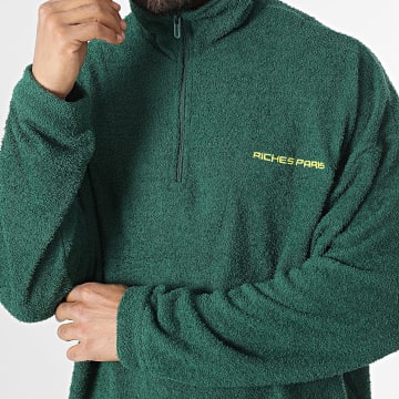 Classic Series - Sweat Col Zippé Vert