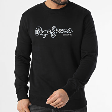 Pepe Jeans - Sweat Crewneck Dorian PM582757 Noir