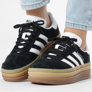 Adidas Originals - Baskets Femme Gazelle Bold W IE0876 Core Black Footwear White