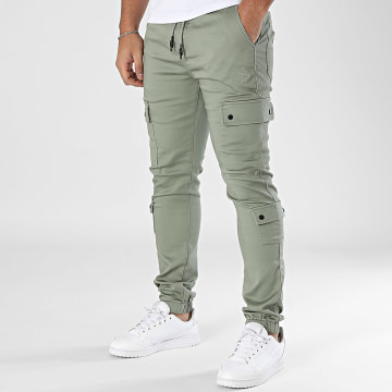 Project X Paris - Pantalon Cargo T19939 Vert Kaki