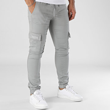 Project X Paris - T239020 Pantalones Cargo Gris Carbón