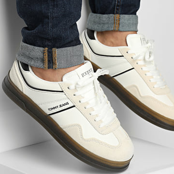 Tommy Jeans - Baskets Greenwich Leather 1524 Black