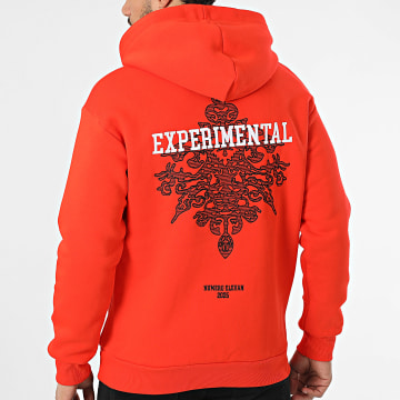 Classic Series - Sweat Capuche Orange Foncé